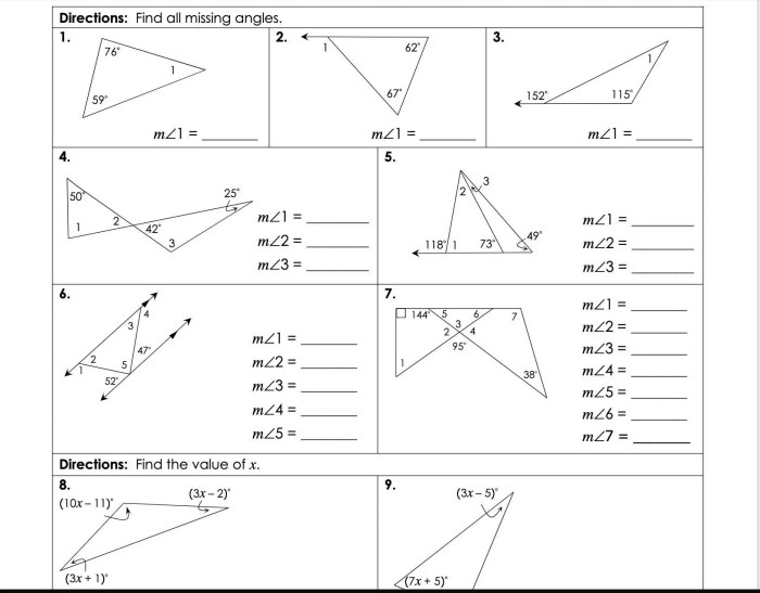 Unit 4 test congruent triangles answer key