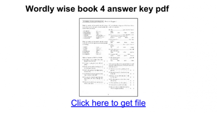 Wordly wise lesson 15 answer key