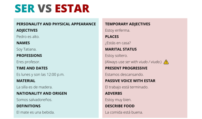 Colorea por numero ser vs estar