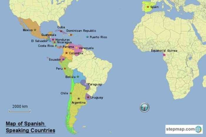 Spanish-speaking countries and capitals crossword puzzle answers